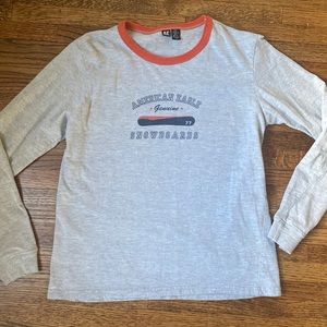 90’s American Eagle Snowboard Long Sleeve Tee